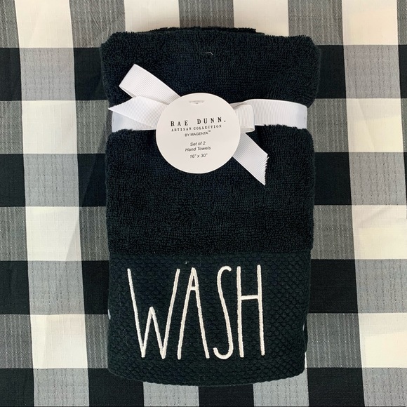 Rae Dunn Other - Rae Dunn WASH/DRY Hand Towels